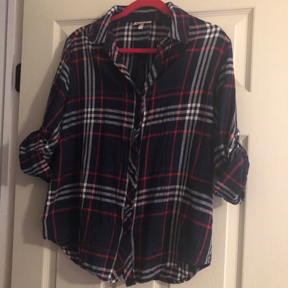 Hester&Orchard plaid shirt L